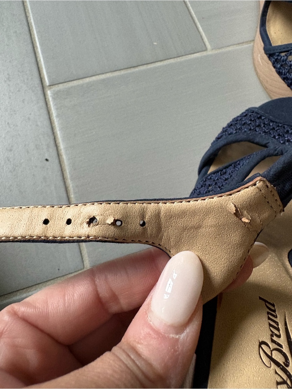 Lucky Brand Remmy Platform Wedges - Picture 8 of 8